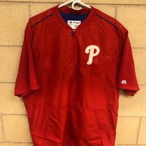 Majestic Phillies Windbreaker
